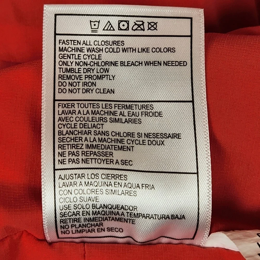 Spyder Superlite Jacket Kids Medium 10/12‎ Black Red Hooded Full Zip Lightweight